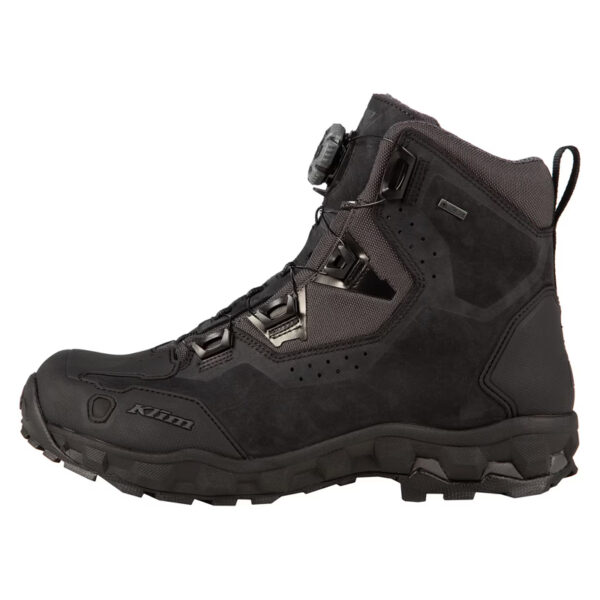 Klim Outlander GTX Stealth μαύρο μποτάκι μηχανής Gore-Tex