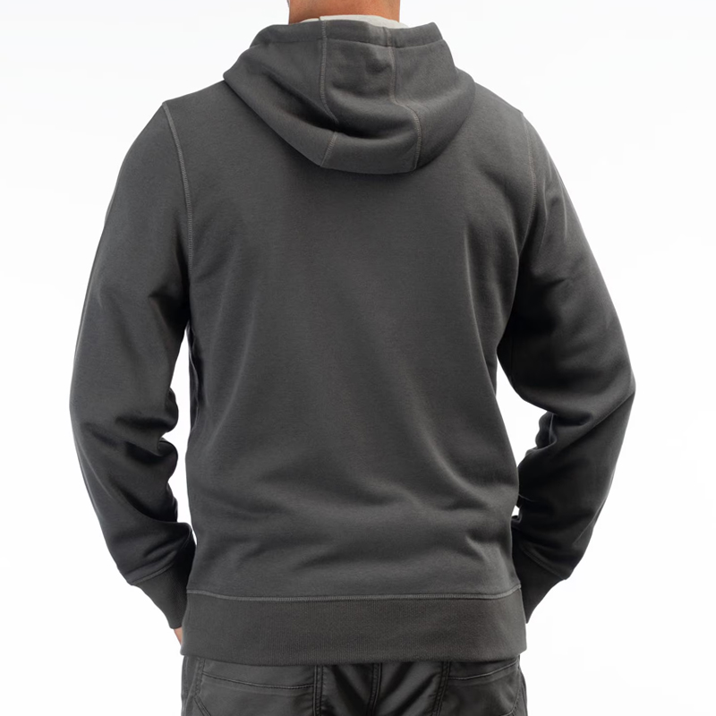 ανδρικό φούτερ KLIM Trailside Hoodie με κουκούλα σε γκρι απόχρωση