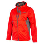 ζακέτα Klim Transition hoodie κόκκινη αντιανεμική fleece