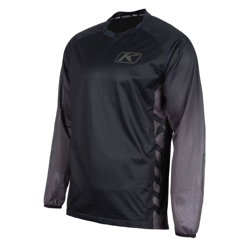 37474-klim-xc-lite-jersey-stealth-black_1 μπλούζα μηχανής KLIM XC Lite Purist Stealth για enduro και motocross