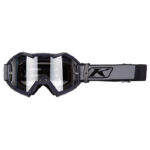 μάσκα motocross Klim Viper Fracture μαύρη με διάφανο φακό