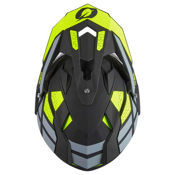 κράνος μηχανής Oneal Sierra R V.24 fluo κίτρινο/μαύρο/γκρι adventure