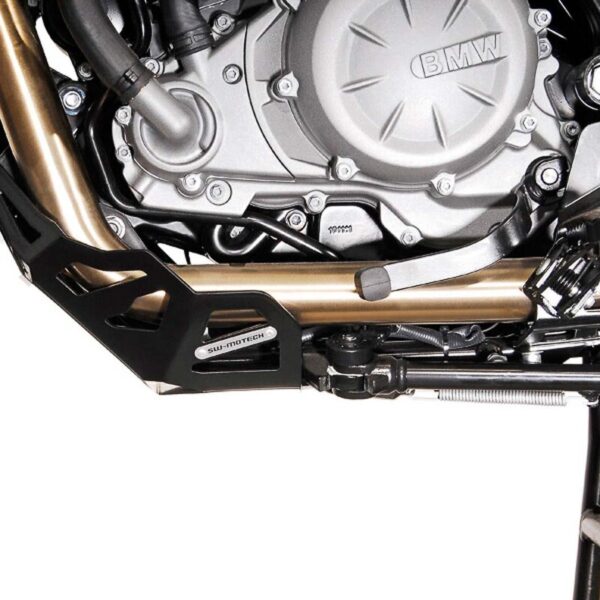 SW-MOTECH Ποδιά Κινητήρα BMW F650GS G650GS Αλουμινίου – Ασημί/Μαύρο
