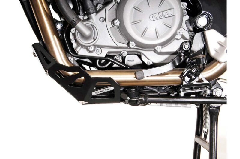 SW-MOTECH Ποδιά Κινητήρα BMW F650GS G650GS Αλουμινίου – Ασημί/Μαύρο