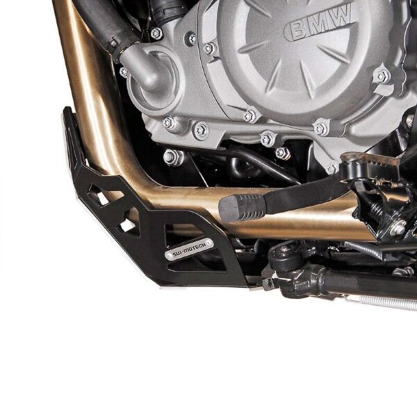SW-MOTECH Ποδιά Κινητήρα BMW F650GS G650GS Αλουμινίου – Ασημί/Μαύρο