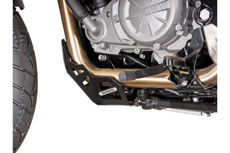 SW-MOTECH Ποδιά Κινητήρα BMW F650GS G650GS Αλουμινίου – Ασημί/Μαύρο