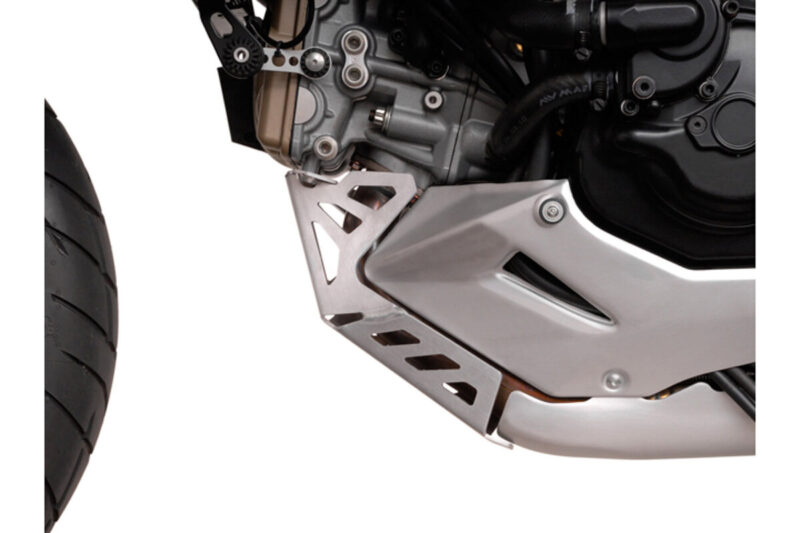 SW-MOTECH Ποδιά Κινητήρα Ducati Multistrada 1200 Αλουμινίου – Ασημί