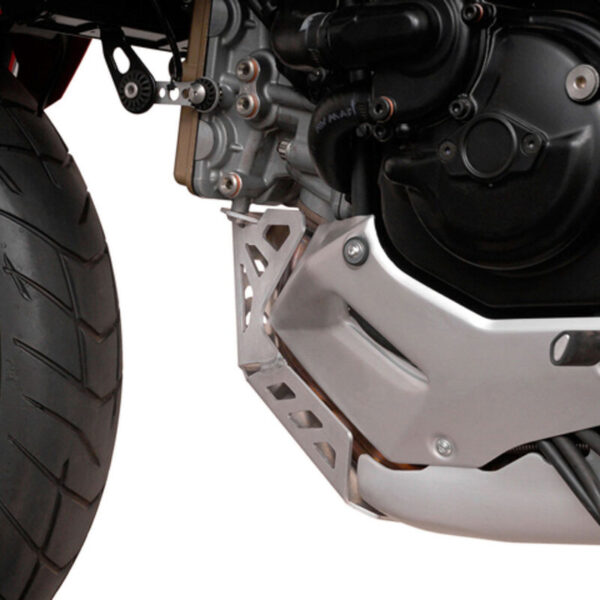 SW-MOTECH Ποδιά Κινητήρα Ducati Multistrada 1200 Αλουμινίου – Ασημί