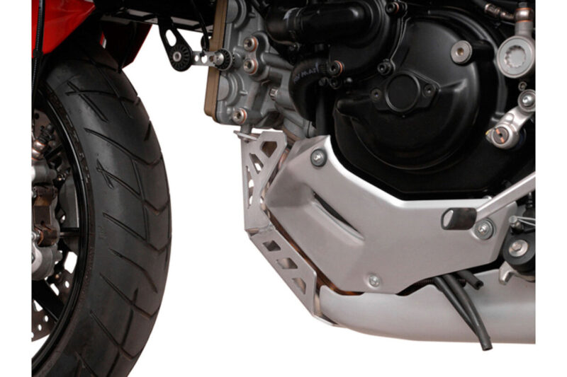 SW-MOTECH Ποδιά Κινητήρα Ducati Multistrada 1200 Αλουμινίου – Ασημί
