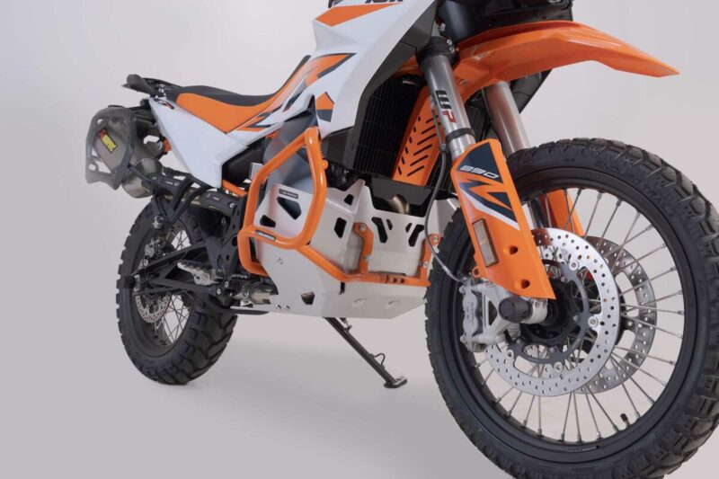 SW-MOTECH Προστατευτική ποδιά αλουμινίου KTM 790 Adv/R 890 Adv/R – Ασημί