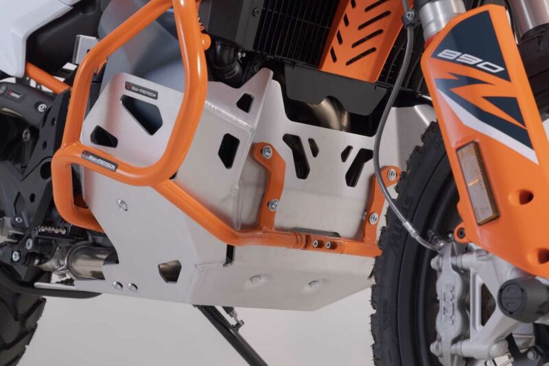 SW-MOTECH Προστατευτική ποδιά αλουμινίου KTM 790 Adv/R 890 Adv/R – Ασημί