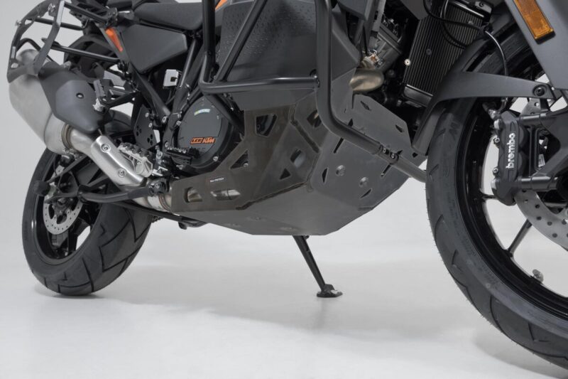 Ποδιά κινητήρα SW-MOTECH μαύρη για KTM 1290 Super Adventure – ανθεκτική και ειδικά σχεδιασμένη