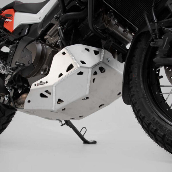 SW-MOTECH ποδιά αλουμινίου Suzuki V-Strom 1050 – Ασημί