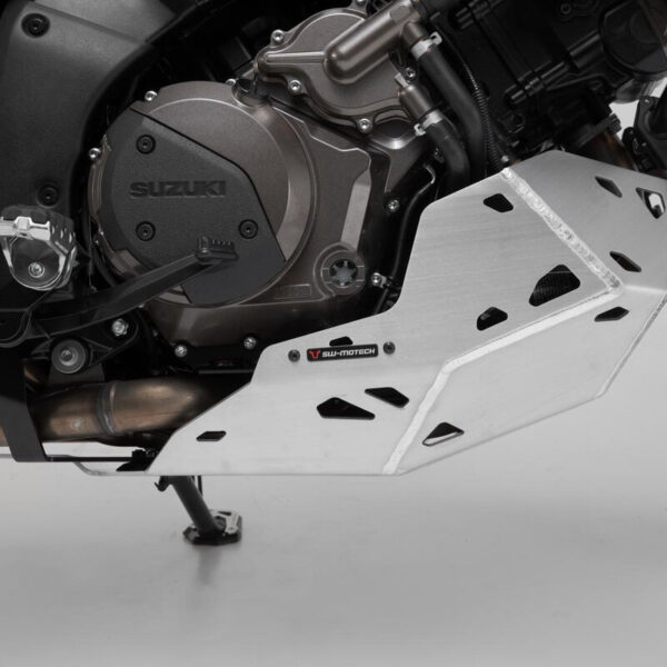 SW-MOTECH ποδιά αλουμινίου Suzuki V-Strom 1050 – Ασημί