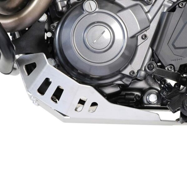 SW-MOTECH Ποδιά Κινητήρα Yamaha XT 660 Z Αλουμινίου – Ασημί