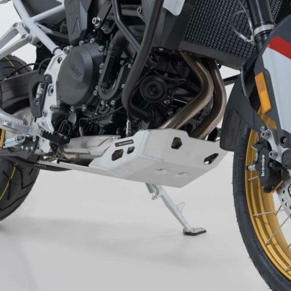 SW-MOTECH Ποδιά Κινητήρα για BMW F 750 / 850 / 800 / 900 GS Αλουμινίου – Ασημί