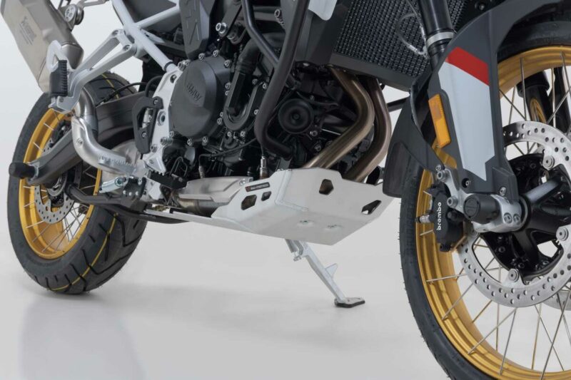 SW-MOTECH Ποδιά Κινητήρα για BMW F 750 / 850 / 800 / 900 GS Αλουμινίου – Ασημί