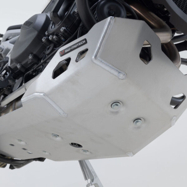 SW-MOTECH Ποδιά Κινητήρα για BMW F 750 / 850 / 800 / 900 GS Αλουμινίου – Ασημί