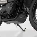 Ποδιά κινητήρα SW-MOTECH μαύρη για Triumph – ελαφριά και ανθεκτική