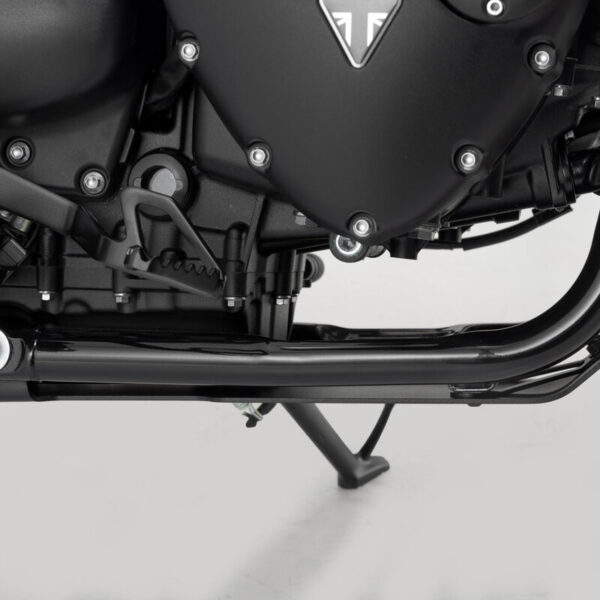Ποδιά κινητήρα SW-MOTECH μαύρη για Triumph – ελαφριά και ανθεκτική
