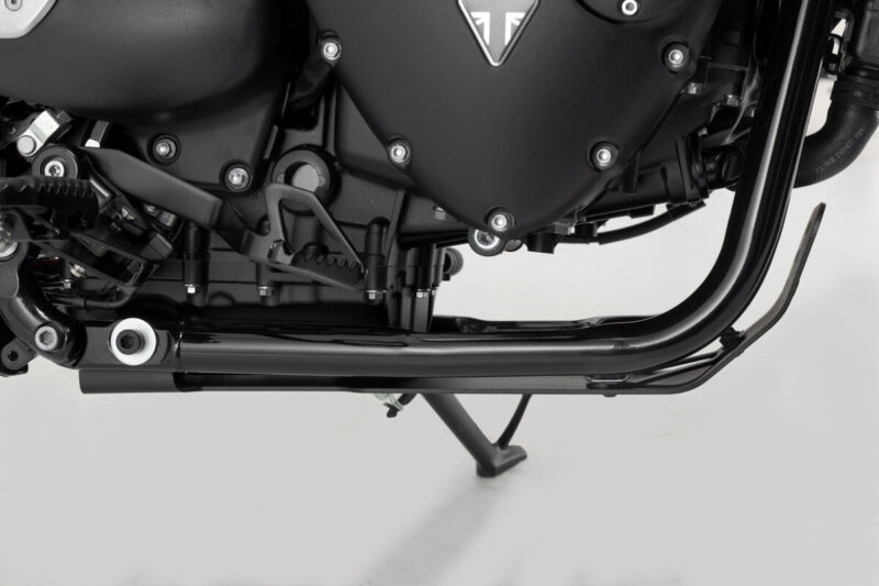 Ποδιά κινητήρα SW-MOTECH μαύρη για Triumph – ελαφριά και ανθεκτική