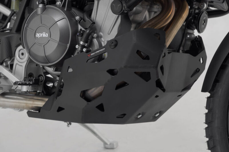 SW-MOTECH Ποδιά Κινητήρα για Aprilia Tuareg 660 Μαύρη – Αλουμινίου