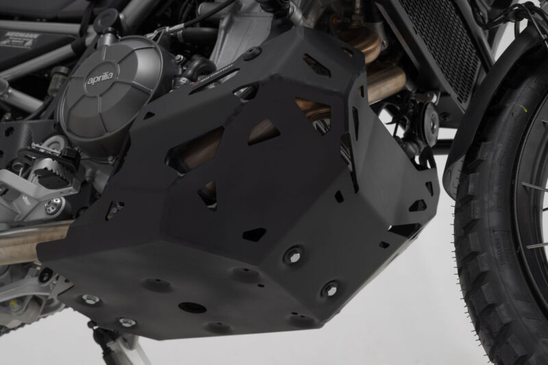 SW-MOTECH Ποδιά Κινητήρα για Aprilia Tuareg 660 Μαύρη – Αλουμινίου
