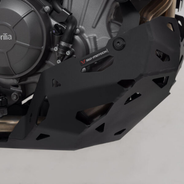 SW-MOTECH Ποδιά Κινητήρα για Aprilia Tuareg 660 Μαύρη – Αλουμινίου