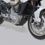 SW-MOTECH Ποδιά Κινητήρα Moto Guzzi V100 Mandello Αλουμινίου – Μαύρο
