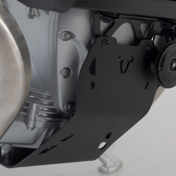 SW-MOTECH Ποδιά Κινητήρα Moto Guzzi V100 Mandello Αλουμινίου – Μαύρο