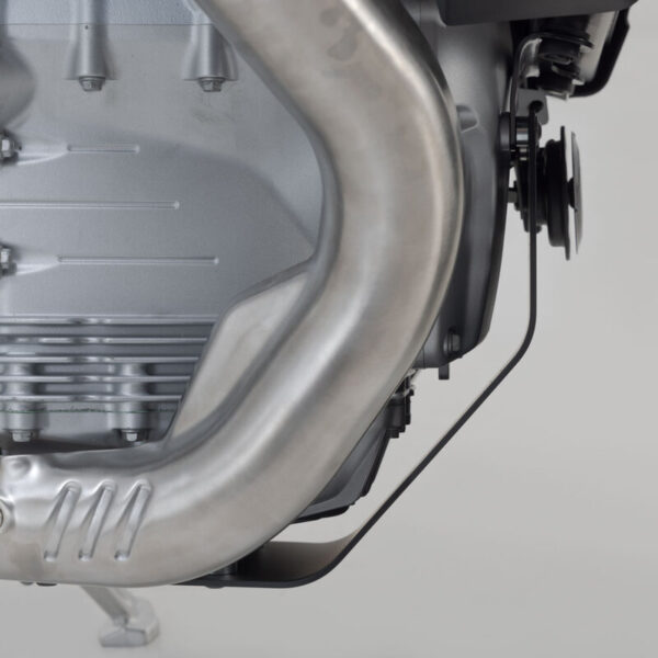SW-MOTECH Ποδιά Κινητήρα Moto Guzzi V100 Mandello Αλουμινίου – Μαύρο
