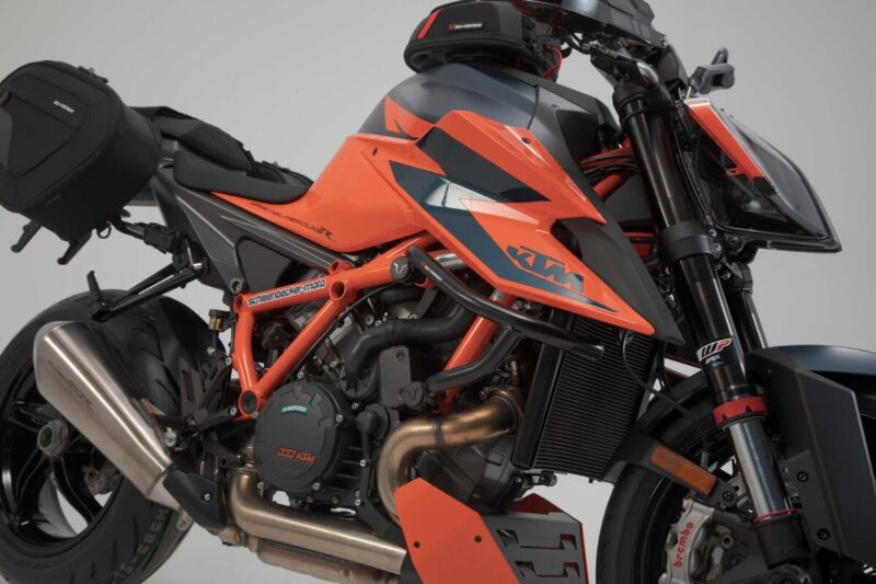 SW-MOTECH Προστατευτικά Κάγκελα KTM 1290 Super Duke R Μαύρα