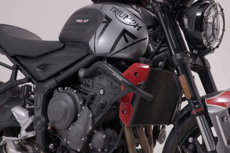 SW-MOTECH Προστατευτικά Κάγκελα Triumph Trident 660 Μαύρα