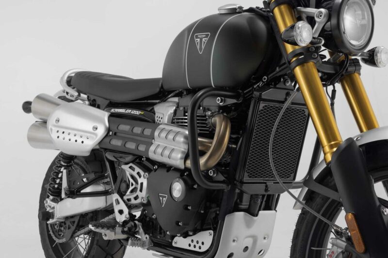 sbl_11_848_10000_b_2_xl SW-MOTECH Προστατευτικά Κάγκελα Triumph Scrambler 1200 Μαύρο