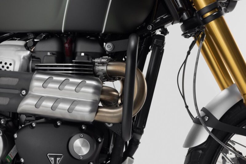 SW-MOTECH Προστατευτικά Κάγκελα Triumph Scrambler 1200 Μαύρο