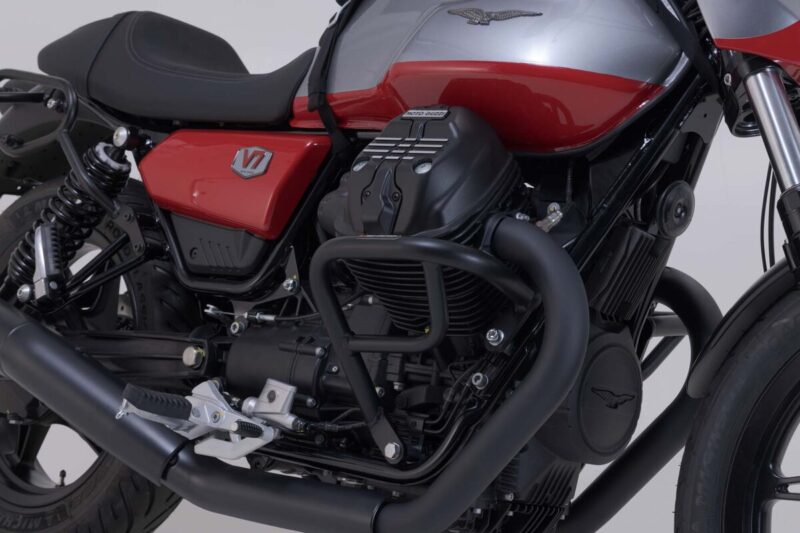 SW-MOTECH Προστατευτικά Κάγκελα για Moto Guzzi V7/V9 Μαύρα