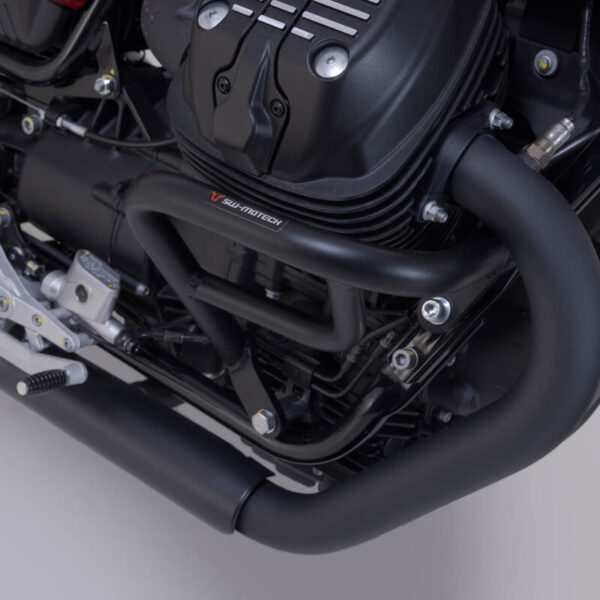 SW-MOTECH Προστατευτικά Κάγκελα για Moto Guzzi V7/V9 Μαύρα