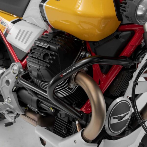 SW-MOTECH Προστατευτικά Κάγκελα Moto Guzzi V85 TT/Travel/Strada – Μαύρα