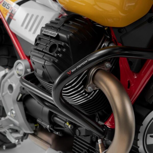 SW-MOTECH Προστατευτικά Κάγκελα Moto Guzzi V85 TT/Travel/Strada – Μαύρα
