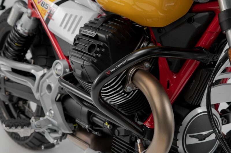 SW-MOTECH Προστατευτικά Κάγκελα Moto Guzzi V85 TT/Travel/Strada – Μαύρα
