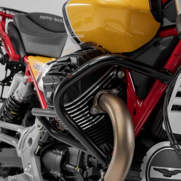 SW-MOTECH Προστατευτικά Κάγκελα Moto Guzzi V85 TT/Travel/Strada – Μαύρα