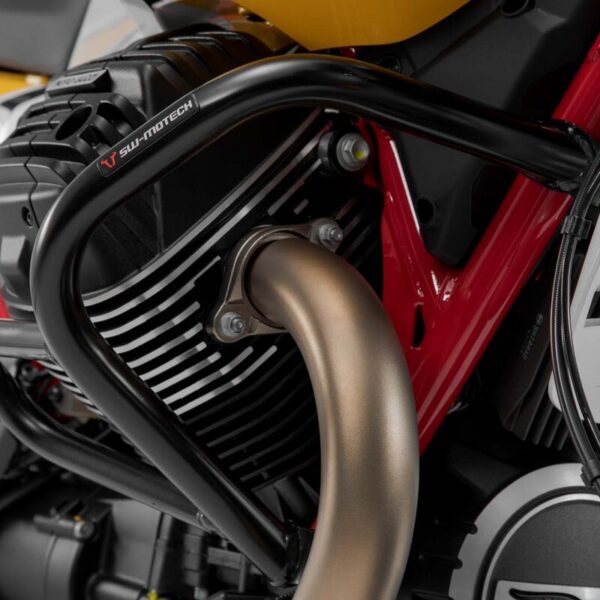 SW-MOTECH Προστατευτικά Κάγκελα Moto Guzzi V85 TT/Travel/Strada – Μαύρα