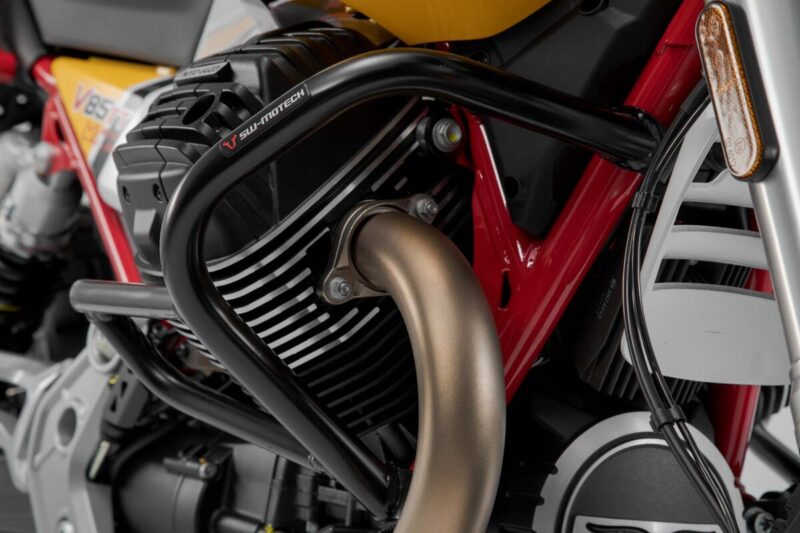 SW-MOTECH Προστατευτικά Κάγκελα Moto Guzzi V85 TT/Travel/Strada – Μαύρα