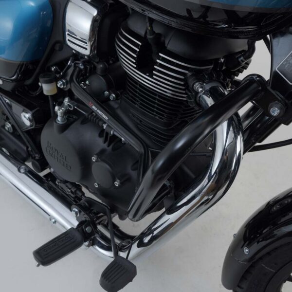 SW-MOTECH Προστατευτικά Κάγκελα Royal Enfield Meteor 350 Μαύρα