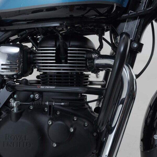 SW-MOTECH Προστατευτικά Κάγκελα Royal Enfield Meteor 350 Μαύρα