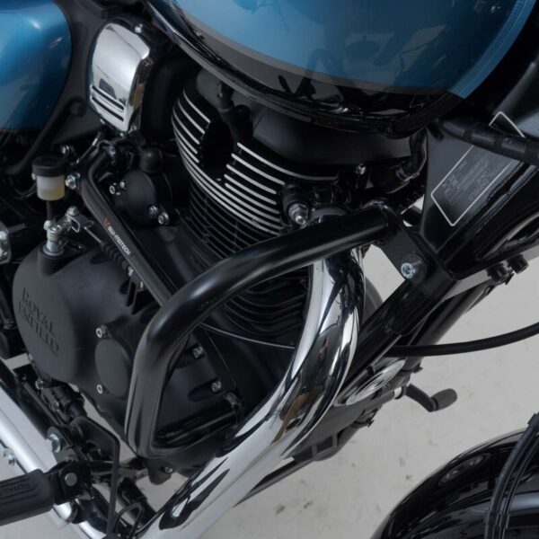SW-MOTECH Προστατευτικά Κάγκελα Royal Enfield Meteor 350 Μαύρα