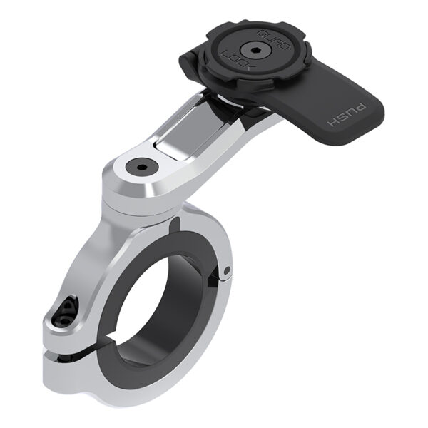 Βάση Quad Lock Pro Chrome για μεγάλο τιμόνι μοτοσυκλέτας – QLM-LHB-CHR