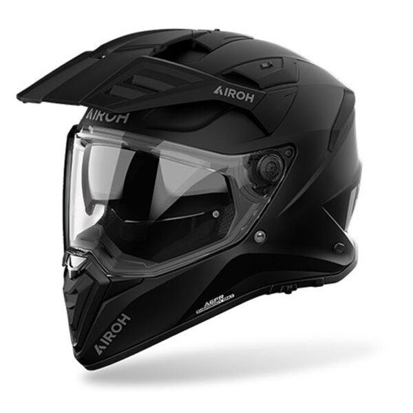 Κράνος Airoh Bandit ECE 22.06 Μαύρο Matt – Ζελατίνα, Sunvisor, Pinlock