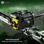 Προβολάκια Μηχανής LED FUTURE EYES F150 Λευκό-Λευκό