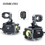 LED Προβολάκια Μηχανής FUTURE EYES F150 – Κίτρινο & Λευκό